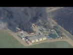 Explosion sur un site de feux d'artifice en Californie déclenche un incendie massif