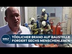 HORROR IN BRÜSSEL: Sechs Arbeiter sterben in Aufzug nach Brand