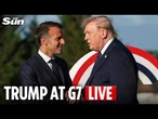 LIVE: Second day of G7 talks in Evian-les-Bains, France