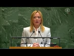 Meloni: Nell'80esimo anniversario Onu serve coraggio di cambiare questa nostra organizzazione