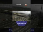 Grave acidente em pedágio na SP-340 deixa um morto e derruba cobertura em Campinas