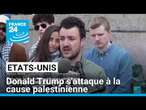 Etats-Unis : Donald Trump s'attaque à la cause palestinienne • FRANCE 24