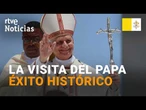 La CONFERENCIA EPISCOPAL califica de "ÉXITO HISTÓRICO" la VISITA de LEÓN XIV | RTVE Noticias