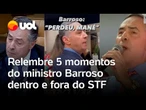 Barroso brigou com Gilmar, disse “perdeu, mané” para bolsonarista e+; relembre momentos do ministro