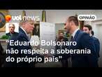 PGR deveria pedir prisão preventiva de Eduardo Bolsonaro, diz Maierovitch: 'Estão esperando o quê?'