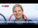 Ex-Olympian Kirsty Coventry elected new IOC president