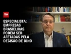 "Empresas brasileiras podem ser afetadas pela decisão de Dino", diz especialista