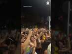 Revelers in Brazil react to "I’m Still Here" win