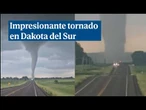 Un impresionante tornado azota Dakota del Sur y causa grandes destrozos