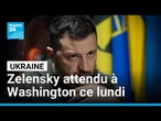 Zelensky est attendu à Washington ce lundi : un sommet avec Poutine possible ? • FRANCE 24