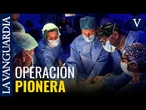 Operan a un feto que tenía los intestinos fuera del cuerpo