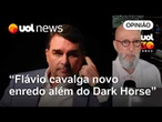 Flávio Bolsonaro: Nada mais suspeito do que a conduta insuspeita do senador, diz Josias
