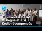 Bourse Claude Verlon et Ghislaine Dupont : C. Kogné et J. A. Kodjo récompensés • FRANCE 24