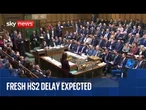 Trasnport secretary delivers a statement on HS2 in the House of Commons