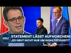 BERLIN: Statement von Merz und Selenskyj! Analyse: es geht um mehr als bloße Wohltätigkeit!