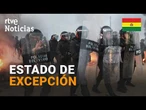 BOLIVIA: El PARLAMENTO AUTORIZA MEDIDAS ESPECIALES tras una OLA de ENFRENTAMIENTOS | RTVE Noticias