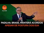 Brasil manterá acordos apesar de “postura absurda” dos EUA