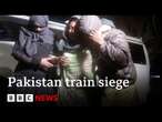 Pakistan train passengers freed after hijack | BBC News