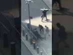 Suspect CAUGHT on camera setting fire outside ICE building #foxnews #shorts #news #newyork