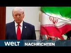 KRIEG IM IRAN: „Lage extrem angespannt!“ – Trump spricht von „historischen Momenten“ | WELT Stream