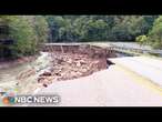 Helene causes widespread destruction to roads in eastern Tennessee