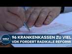 SOZIALVERBAND: VdK fordert einheitliche Krankenkasse -Beitragssenkungen bis zu 3,8 Prozent möglich!