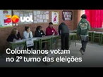 Colombianos votam no 2º turno de eleições disputadas entre esquerda e extrema-direita