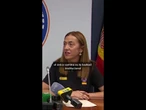 Directora general de Protección Civil: "El único camino es hacer frente a estos fuegos todos juntos"