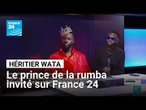 Héritier Wata : le prince de la rumba invité sur France 24