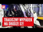 Bus wbił się w ciężarówkę. W makabrycznym wypadek na S2 zginęło 5 osób! | FAKT