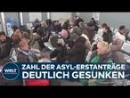 ASYL IN DEUTSCHLAND: Zahl der Erstanträge sinkt um über 50 Prozent im Vergleich zum Vorjahr!
