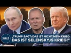UKRAINE: Er nennt Putin „crazy“ – aber stoppt Waffen: Was führt Trump wirklich im Schilde?