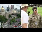 EUA têm dia de parada militar em Washington e protestos contra Trump em todo o país | AFP