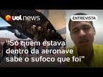 Brasileiro deportado dos EUA relata 'sufoco' no avião: 'Pior parte de toda a viagem foi o retorno'