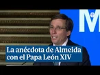 La anécdota de Almeida durante la visita del Papa en Madrid