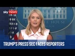 White House media briefing amid possible US-EU trade deal