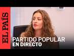 DIRECTO | Rueda de prensa tras el Comité de Dirección del Partido Popular | EL PAÍS