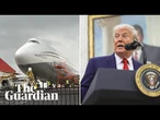 Airplane gifted by Qatar 'much too big', laments Donald Trump
