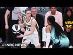 Caitlin Clark faces physical play during first month in WNBA
