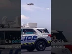 Um carro de polícia sem motorista. Sem policial. Apenas IA.