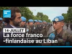 14-Juillet : le capitaine Cyril revient sur la mission de la force franco-finlandaise au Liban