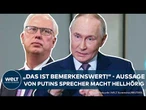UKRAINE: Putins Sprecher Dmitriev zu Besuch in Washington! Aussage im Interview "bemerkenswert"