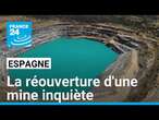 En Andalousie, la réouverture la mine d’Aznalcóllar inquiète • FRANCE 24