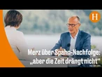 ZDF-Sommerinterview: Merz will „relativ bald“ einen Vorschlag für Spahns Nachfolger machen