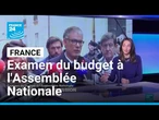 Politique française : examen du budget à l'Assemblée Nationale • FRANCE 24