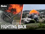 Ukrainian troops BLAST key Russian command posts as they repel enemy assaults