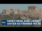 GRIECHENLAND IN DER HITZEFAUST: 42 Grad, Akropolis geschlossen – Außenarbeit verboten!