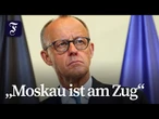 Merz äußert sich zu Ukraine-Friedensbemühungen