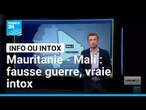 Une vidéo virale invente une guerre Mali - Mauritanie • FRANCE 24