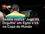Egito x Irã vira 'Jogo do Orgulho' em Seattle na Copa do Mundo e causa polêmica entre as federações